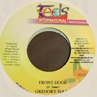 ファンデーション！Gregory Isaccs - Front Door(レコード針)