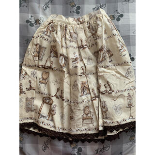 品多く ベイビーザスターズシャインブライト ジャンパースカート オリジナル柄 アリス柄 ひざ丈ワンピース