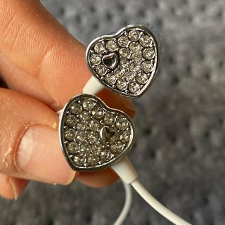 スワロフスキー(SWAROVSKI)の新品未使用　スワロフスキー　ハート　イヤホン(その他)