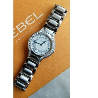 エベル腕時計 EBEL ベルーガ 美品 36Pダイヤベゼル レディースクォーツ