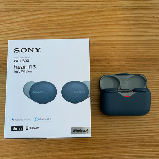 SONY ワイヤレスイヤホン WF-H800 ブルー