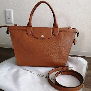 ロンシャン(LONGCHAMP)のロンシャン　2way レザーバッグ　ハンドバッグ(ハンドバッグ)