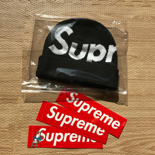 シュプリーム(Supreme)のsupreme シュプリーム　ビックロゴ　ビーニー ニット帽 2021年新作(ニット帽/ビーニー)