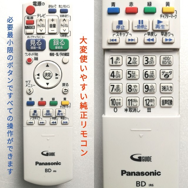 Panasonic ブルーレイレコーダー【DMR-BRT250】◇簡単快適操作 Panasonic ブルーレイレコーダー【DMR-BRT250】◇簡単快適操作