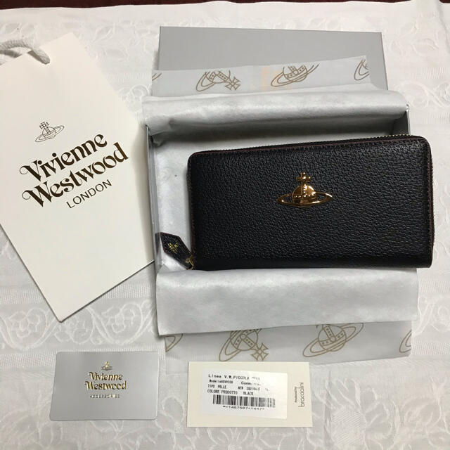 Vivienne Westwood 長財布 ブラック 55VV338