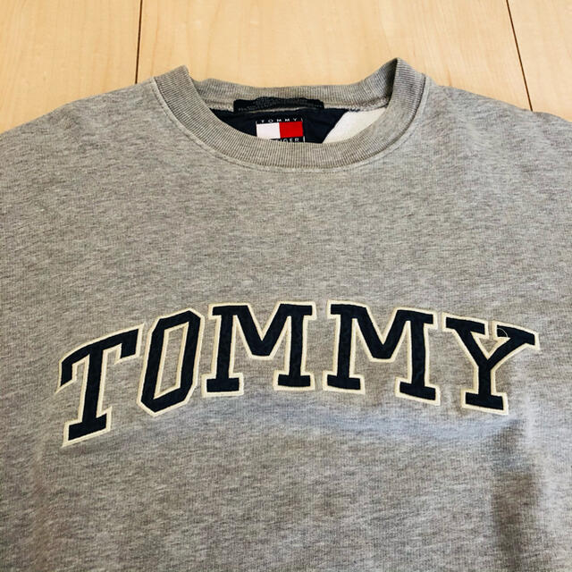 TOMMY(トミー)の最終値下げ❗️TOMMY 古着スウェット ロゴトレーナー メンズのトップス(スウェット)の商品写真