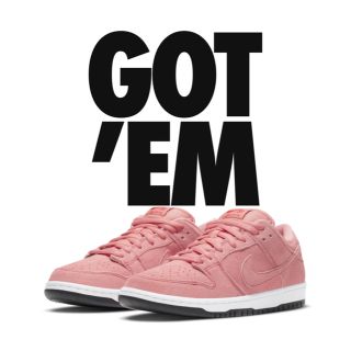 ナイキ(NIKE)のNIKE SB DUNK LOW PRO PRM "PINK PIG"(スニーカー)