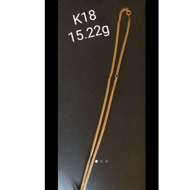 k18 18金イエローゴールドネックレス