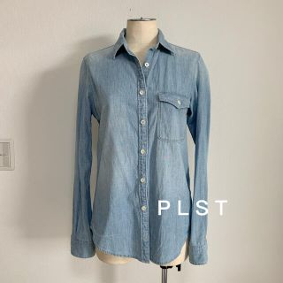 プラステ(PLST)のPLST デニム シャツ(シャツ/ブラウス(長袖/七分))