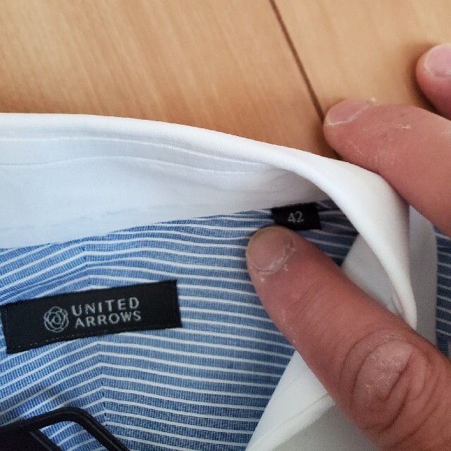 UNITED ARROWS(ユナイテッドアローズ)のユナイテッドアローズ　シャツ　42　XL メンズのトップス(シャツ)の商品写真