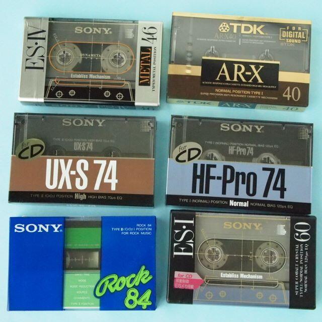 ☆ SONY/TDK  カセットテープ 6本 未開封