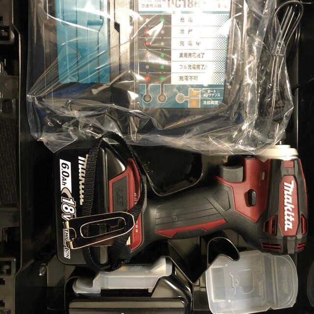 Makita(マキタ)の■マキタ 18V 6.0Ah インパクトドライバー TD172DGXAR スポーツ/アウトドアの自転車(工具/メンテナンス)の商品写真