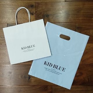 キッドブルー(KID BLUE)のKID BLUE 紙袋、ビニール袋セット(ショップ袋)