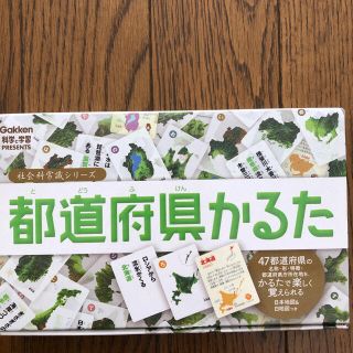 都道府県カルタ(知育玩具)