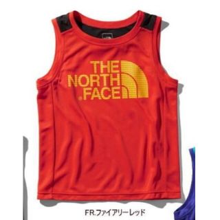 ザノースフェイス(THE NORTH FACE)のノースフェイス　ロゴタンク　キッズ１２０(Tシャツ/カットソー)