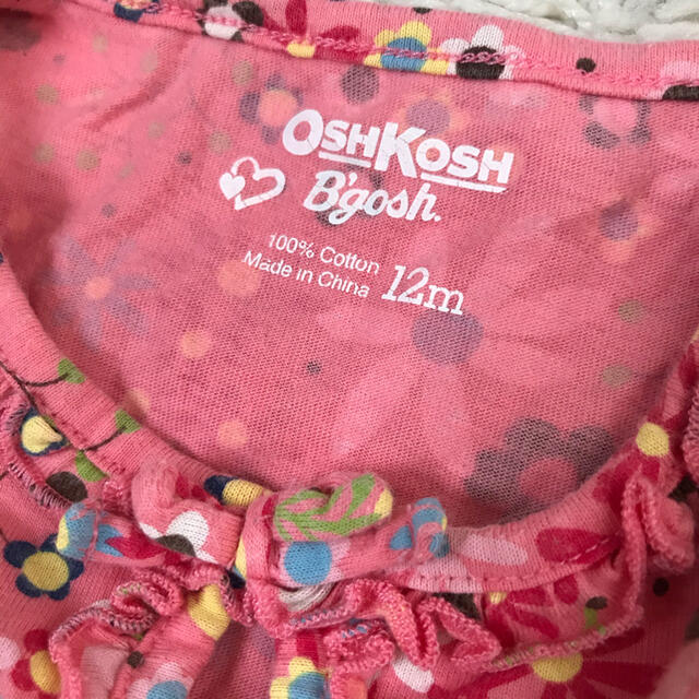 OshKosh(オシュコシュ)のオシュコシュ　ロンパース下着　12ヶ月＋おまけ2着 キッズ/ベビー/マタニティのベビー服(~85cm)(ロンパース)の商品写真