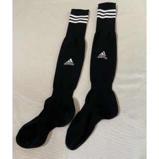 アディダス(adidas)の★アディダス★ハイソックス ブラック 黒 レディース(その他)