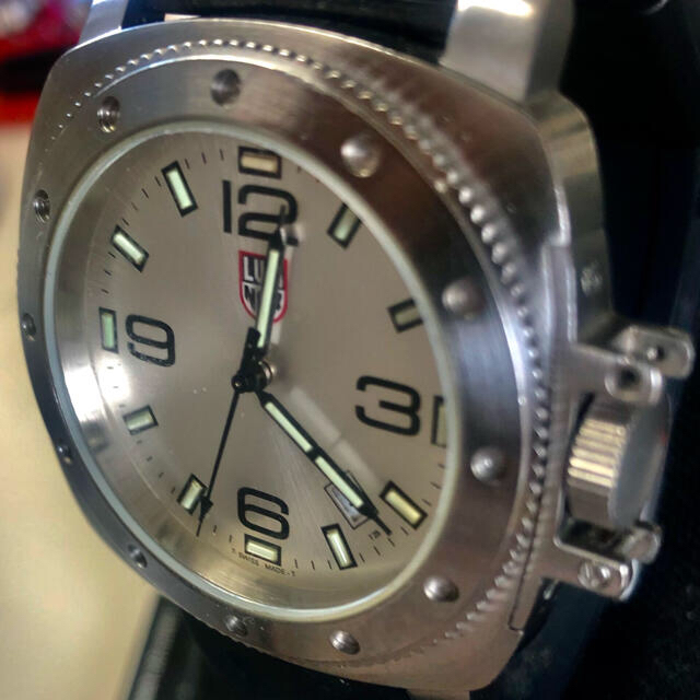 Luminox(ルミノックス)のLUMINOX1700シリーズレアーホワイト文字盤ステンレス高級ライン メンズの時計(腕時計(アナログ))の商品写真