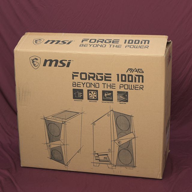 PCケース　MSI　MAG　FORGE　100ｍ　新品