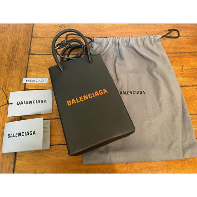 Balenciagaショッピング　フォンホルダー　ミニ　ショルダーバッグ