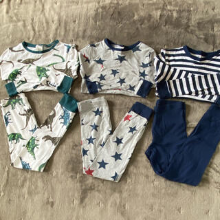 エイチアンドエム(H&M)の3点　H&M エイチアンドエム　キッズ　パジャマ　6歳〜8歳　110 120(パジャマ)