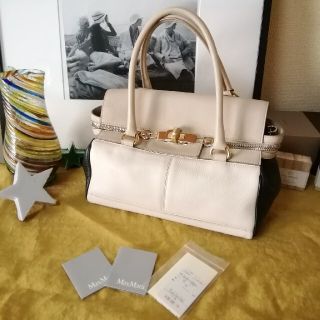 マックスマーラ(Max Mara)の美品13.5万。Max Mara　マックスマーラ　マルゴー　ハンドバッグ(ハンドバッグ)