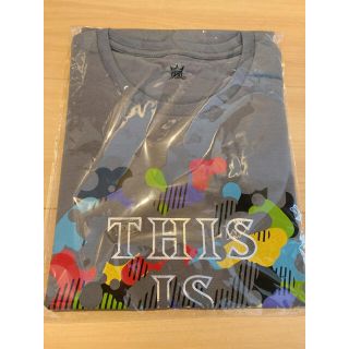 アラシ(嵐)の嵐　THIS IS ARASHI グッズ　Tシャツ　グレー　新品未開封(アイドルグッズ)