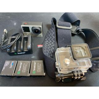 ゴープロ(GoPro)のgopro hero4(ビデオカメラ)