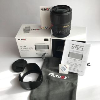 VILTROX  AF 23mm F1.4 STM 単焦点レンズ　美品(レンズ(単焦点))