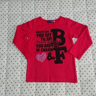 ベベ(BeBe)のバスファズ  ロングTシャツ 120サイズ(Tシャツ/カットソー)