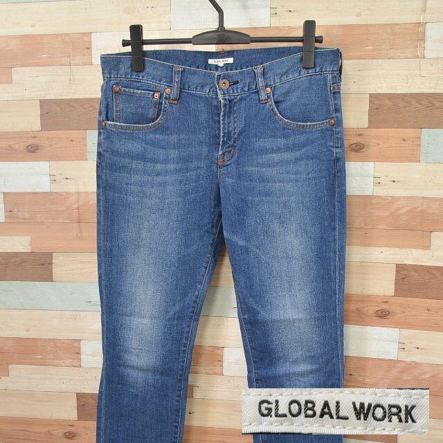 GLOBAL WORK(グローバルワーク)の【GLOBAL WORK】 美品 グローバルワーク ブルージーンズ  無地 M メンズのパンツ(デニム/ジーンズ)の商品写真