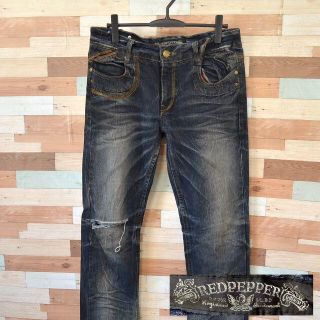 レッドペッパー(REDPEPPER)の【REDPEPPER】 美品 レッドペッパー GOLDLABEL ジーンズ XL(デニム/ジーンズ)