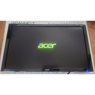 エイサー(Acer)の【acer】fullHD ディスプレイ　23.型ワイド(ディスプレイ)