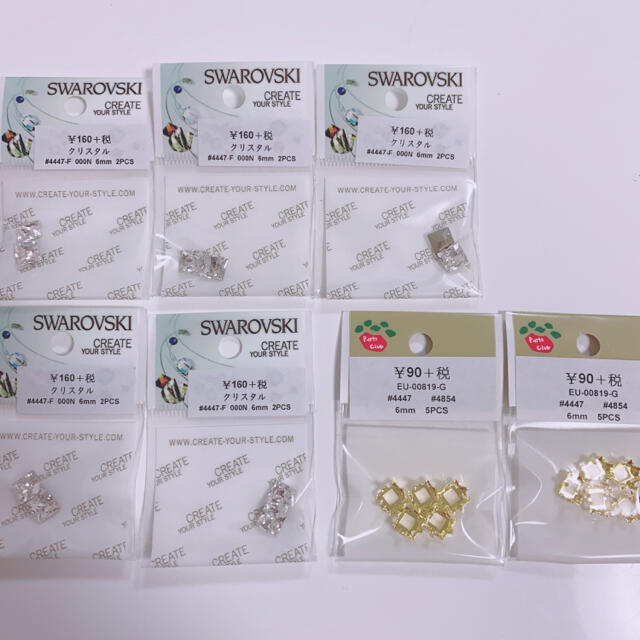 SWAROVSKI(スワロフスキー)のカオルコ様専用❁⃘*.ﾟ ハンドメイドの素材/材料(各種パーツ)の商品写真