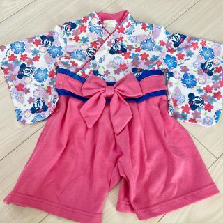 ディズニー(Disney)のディズニー ♥ 袴ロンパース ミニー(和服/着物)