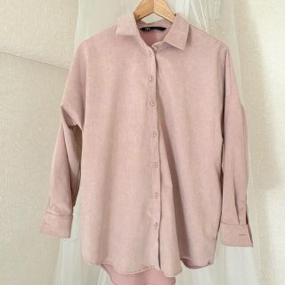 ザラ(ZARA)のZARA ＊ コーデュロイ地シャツ(シャツ/ブラウス(長袖/七分))