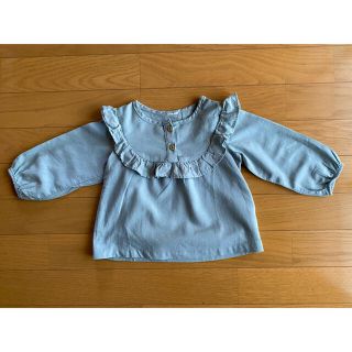 エイチアンドエム(H&M)のH&M ベビー服　女の子服　80 トップス チュニック ブラウス　春服(シャツ/カットソー)