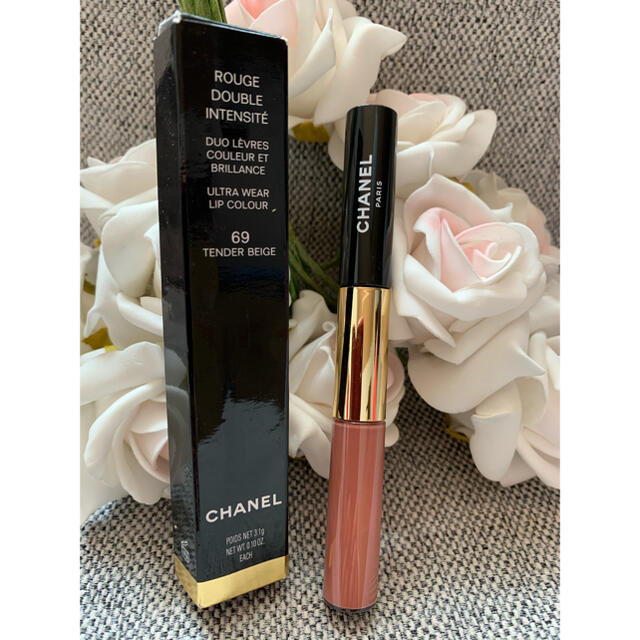 CHANEL(シャネル)のCHANEL シャネル ルージュ　Double Intensite 69 コスメ/美容のベースメイク/化粧品(リップグロス)の商品写真