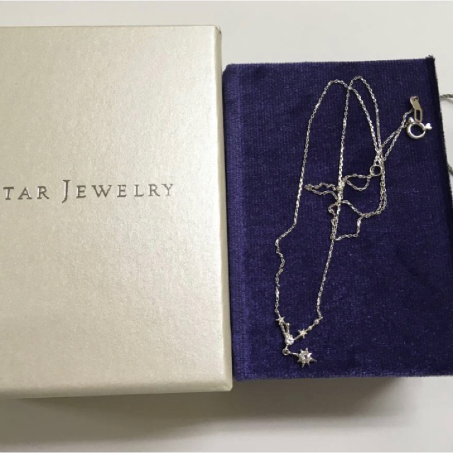 STAR JEWELRY - 新品 スタージュエリー ネックレス ダイヤ 0.07ctの