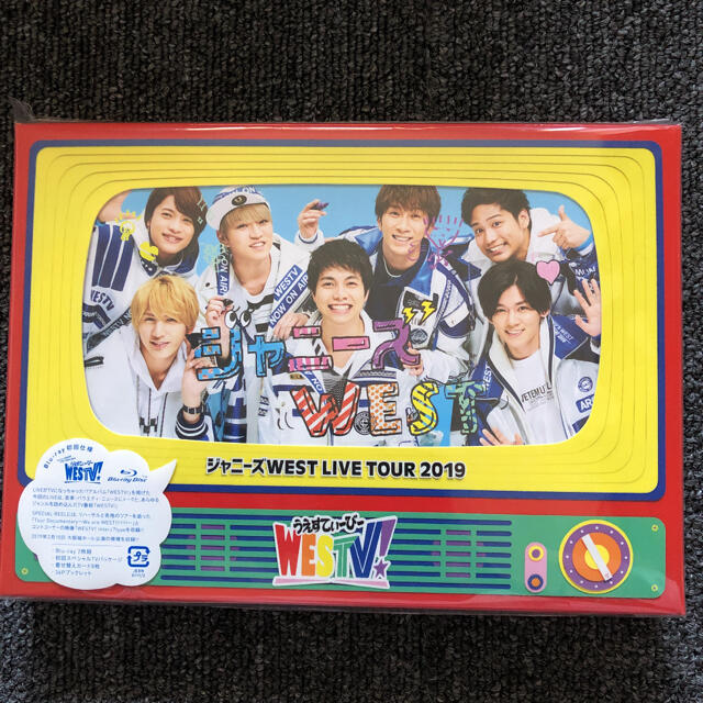 ジャニーズWEST WESTV ライブDVD BluRay 初回限定盤ブルーレイ