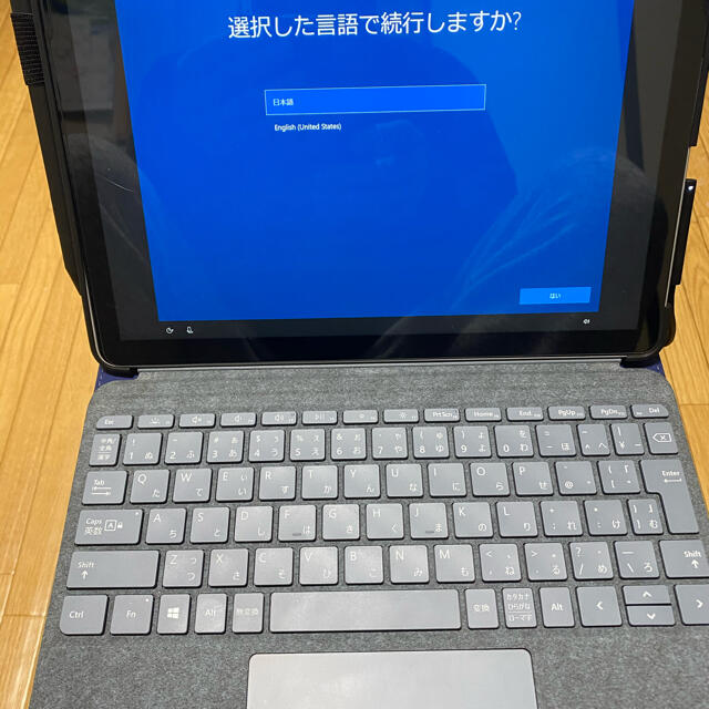 【超美品】Microsoft Surface Go2・純正タイプカバー付
