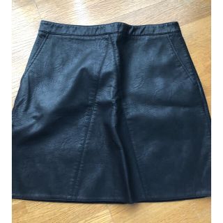 ザラ(ZARA)のZARAミニレザースカート(ミニスカート)