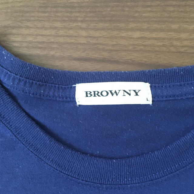 BROWNY(ブラウニー)のBROWNY ブラウニー　Tシャツ　半袖　カットソー メンズのトップス(Tシャツ/カットソー(半袖/袖なし))の商品写真