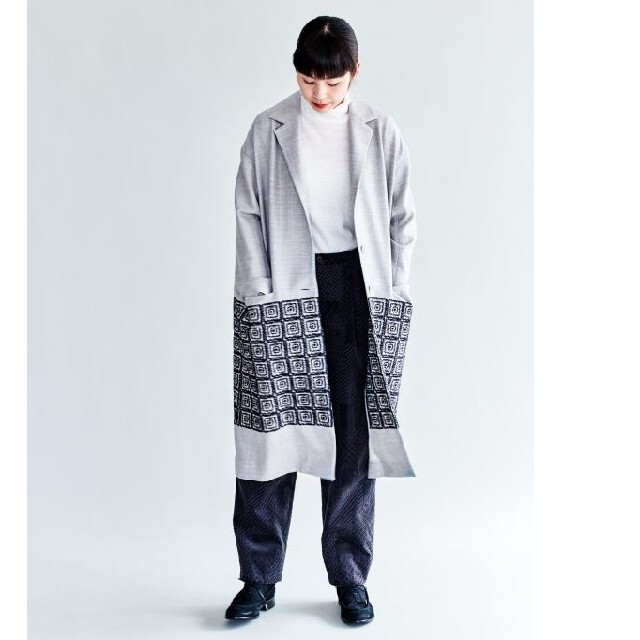 激安通販の perhonen mina - perhonen oldコート mina 美品 ミナ