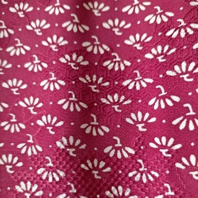 正絹　江戸小紋　着物　袷　仕立て上がり レディースの水着/浴衣(着物)の商品写真