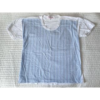 コムデギャルソン(COMME des GARCONS)のコムデギャルソンガール CDG GIRL ストライプ シャツ Tシャツ Sサイズ(Tシャツ(半袖/袖なし))