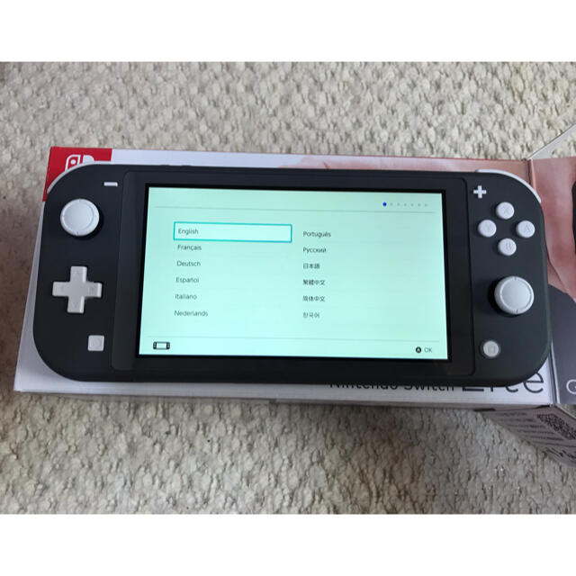 エンタメ Nintendo Nintendo Switch Lite グレー 美品 スイッチの通販