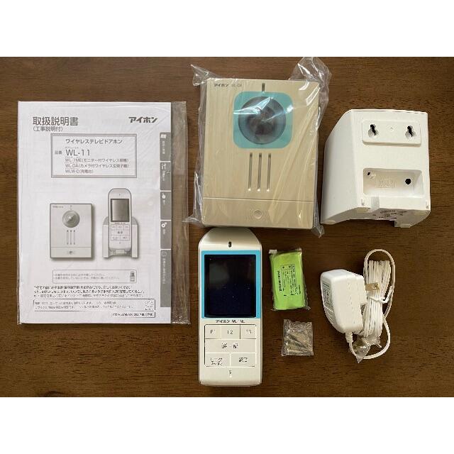 新品》アイホン ワイヤレス テレビドアホン WL-11 配線工事不要！ 防犯カメラ