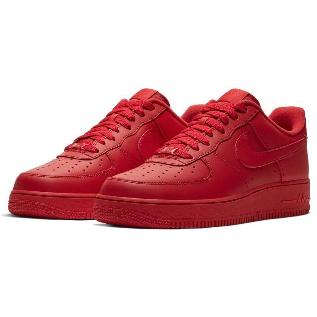 air force 1 triple red