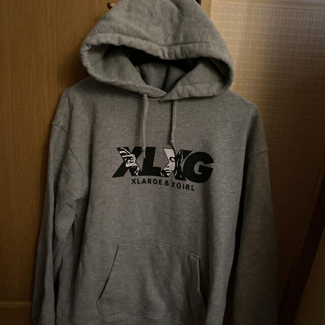 xlarge xgirl コラボパーカー